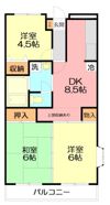 第3サニーハイツヒライの間取り画像