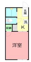 丸山荘Bの間取り画像