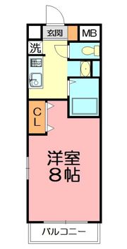 ドミトリーハウス茅ヶ崎の間取り画像