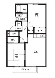 ベルフィールドの間取り画像