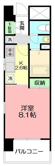コンソラーレ本厚木の間取り画像