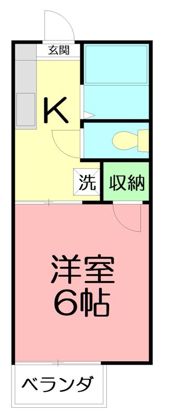 第一サフランハイツの間取り画像