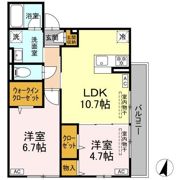 ケルサス湘南台の間取り画像