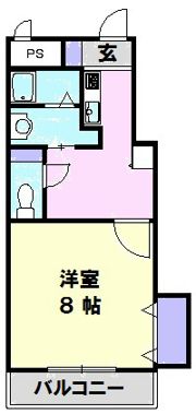 ペイサージュの間取り画像