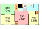 コーポ一ノ森の間取り画像