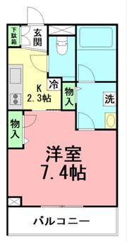 シャーメゾンゆめが丘壱番館の間取り画像