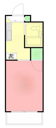 サンパレスヤマグチの間取り画像