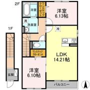 クレアージュの間取り画像