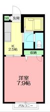パークサイドヒル Kの間取り画像