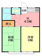 第一サンハイツの間取り画像