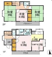 俣野町戸建ての間取り画像