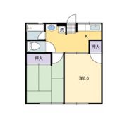 成瀬ハイツIIの間取り画像