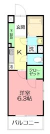 グランヒルズの間取り画像