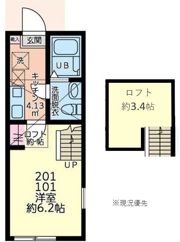 Palette Base神奈川工科大学前の間取り画像