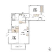 （仮称）若松町メゾンの間取り画像