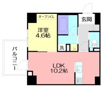ルヴェールの間取り画像