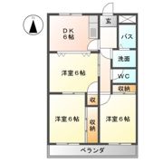 ヴァンベール文ヶ岡IIの間取り画像