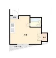 秦野市鶴巻北1丁目マンションの間取り画像