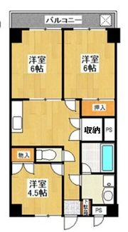 ロイアルハイツ戸塚の間取り画像