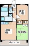 トゥリアノンマンションの間取り画像