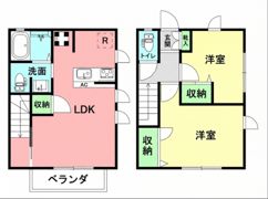 メデル綾西の間取り画像