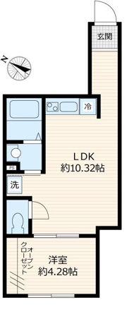 Erfolg東成瀬の間取り画像