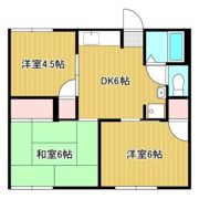 コーポ白山Bの間取り画像