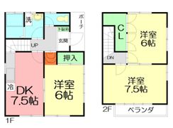 WESTコートの間取り画像