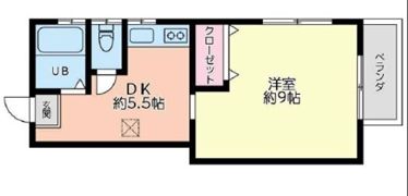 ベルメゾンの間取り画像