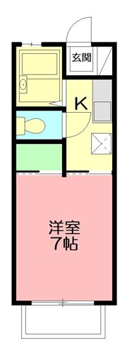 シャルム熊谷IIの間取り画像