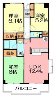 リヴェール湘南の間取り画像