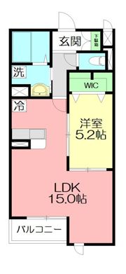 La Verite石川の間取り画像