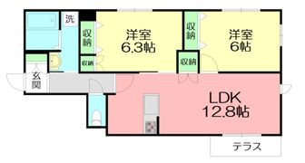 ダンデライオンの間取り画像