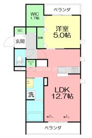 アントラNの間取り画像