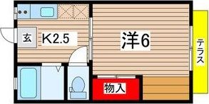 ハイツライラックの間取り画像
