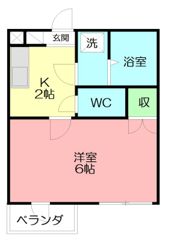 メイビル・厚木の間取り画像