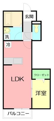 クララ湘南の間取り画像