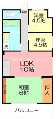 ダイアビルの間取り画像