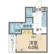 カインドネス厚木旭町Southの間取り画像