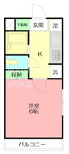 レジデンツFK（レジデンツエフケイ）の間取り画像