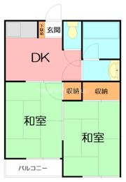アレスタ湘南の間取り画像