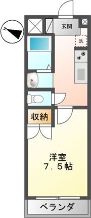 ソレイユ・エスの間取り画像