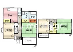 吉川貸家の間取り画像