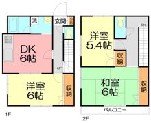 ケン テラスハウスの間取り画像