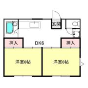 第2TKハイツ102の間取り画像