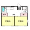 第2TKハイツ102の間取り画像