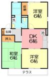 ルミエール天神Aの間取り画像