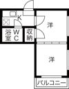 レジデンスカープ厚木の間取り画像