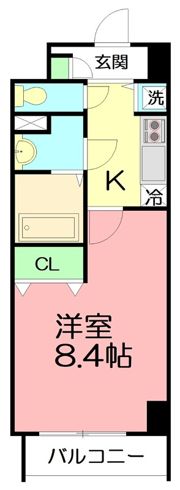 メルシー・ヴォクーの間取り画像