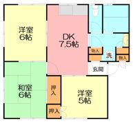 新倉ハイツBの間取り画像